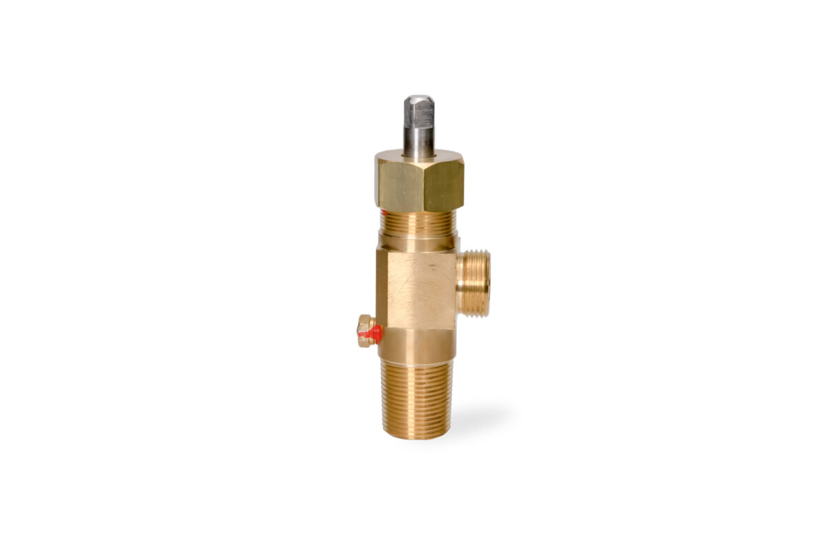 4.4.51.00902 - V. Tetrafluoretano 3_4_ NGT c_ Seg. Valve for Tetrafluorethane 3/4" NGT with Safety Device