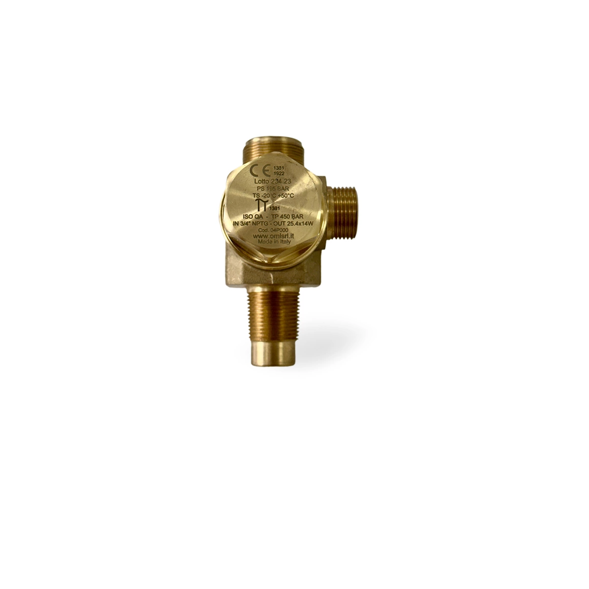 10 CO2 High Flow Valve - 04P000 - OML