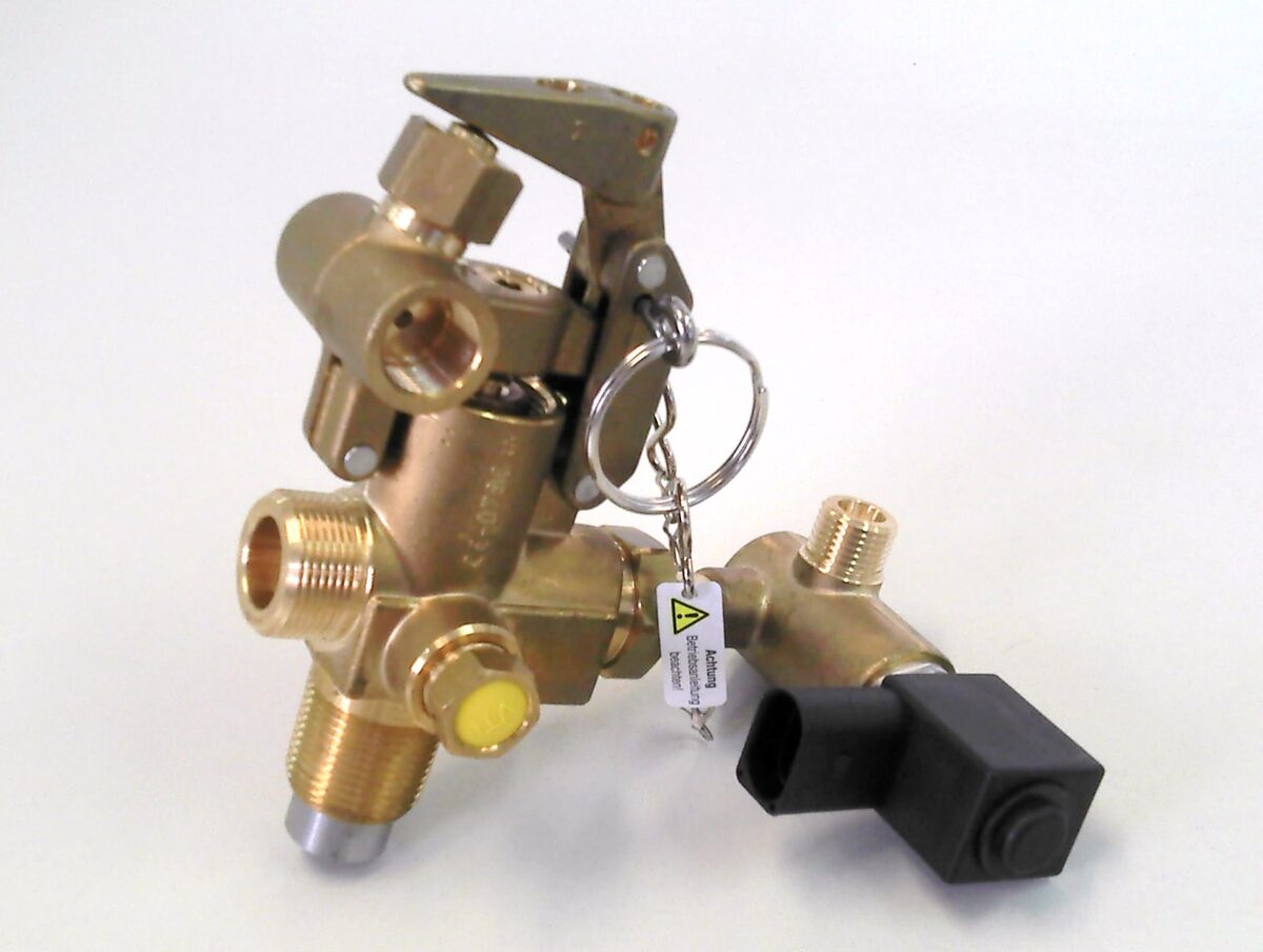 Ejemplo de Montaje de Unidad Electro Neumática - Modelo VTI K85-45