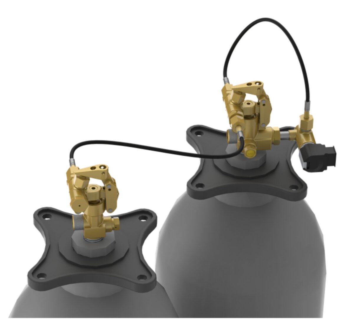 Ejemplo de Montaje de Unidad Electro Neumática - Modelo VTI K85-45