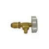 Swivel Elbow Connector 1/4” – ABNT 245-1 Outlet (Gas Mixture)