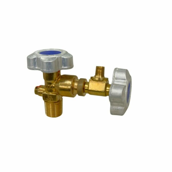 Swivel Elbow Connector 1/4” – ABNT 245-1 Outlet (Gas Mixture)