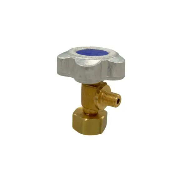 Conector Joelho Giratório 1/4” – Saída ABNT 218-1 (Oxigênio)